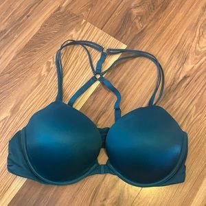 VS Very Sexy Push-up Bra Racerback Teal 38 C